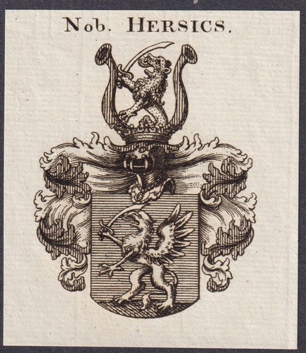 Hersics wappen coat - coat, of