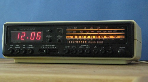 Radiowecker telefunken - radiowecker, "telefunken
