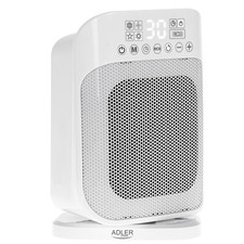 Adler Keramik-Heizlüfter Elektro-Heizung Oszillation LED-Anzeige Fernbedienung