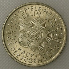 DDR 10 Mark 1973 Weltfestspiele 