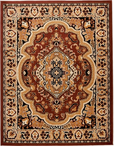 Teppich orient braun kurzflor - orient,