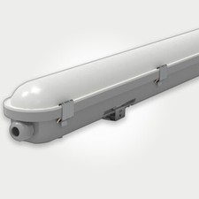 LED Batten Licht 4 Fuß Wasserdicht Decken Lineare Beleuchtung IP65 140 Lm/W LEDBRITE