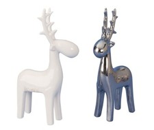 2 Rentier Figuren je 15 cm