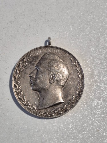 Silbermedaille wilhelm - silbermedaille, ii