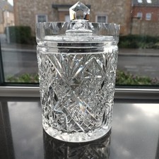 Kristall geschliffenes Glas