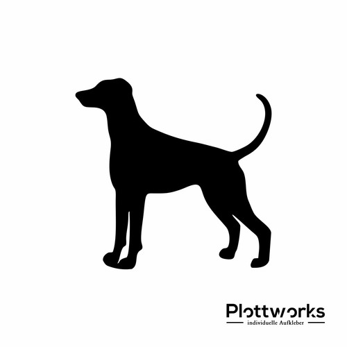 13158 dobermann 80x75mm - 13158,
