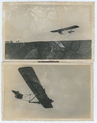 Orig foto segelflieger - 2x, mit