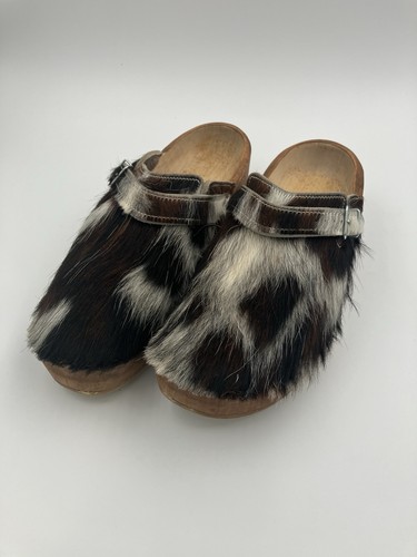 Devich holz clog rindfell mit - devich,