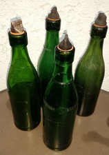 Apfelsaft Flaschen grün "