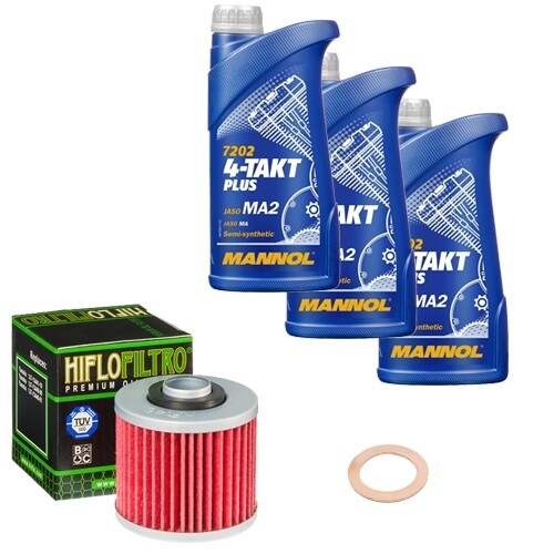 Hiflo ölfilter set mannol - hiflo,