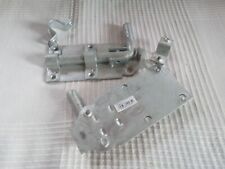 Bolzenriegel, Platte 160 x 70, mit Schlaufe, feuerverzinkt; 2 Stück - unbenutzt