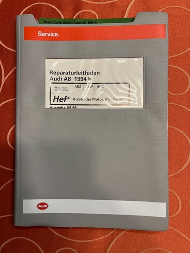 Reparaturleitfaden audi - reparaturleitfaden, a8