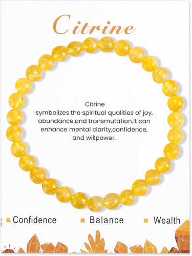 Citrin armband reichtumsstein - citrin, armband,