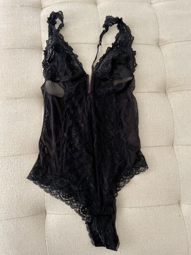 Spitzen body schwarz - body,