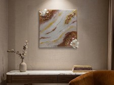 Exklusives Resin Wandbild