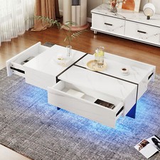 Hochglänz Couchtisch moderner