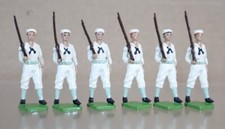 Britains Re Bemalt WWI Amerikanische Marine Segler Marsch At The Hang Og