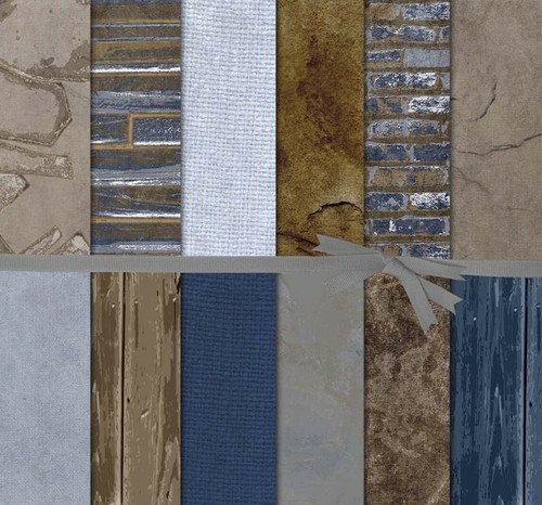Scrapbook papier basteln - 12,