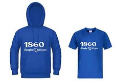 T-Shirt / Kapuzensweat 1860 KÄMPFEN SIEGEN Ultra Hoodie, Kapu, Trikot