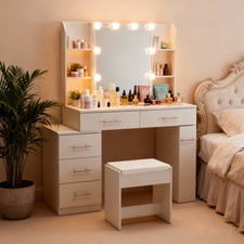 Schminktisch mit Spiegel 3