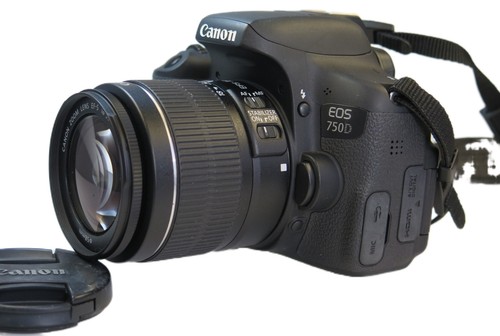 Canon eos 750d - mit, 18-55mm