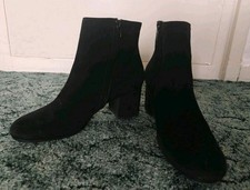 Paul Green Stiefelette Leder Schwarz Gr. 39 Neu