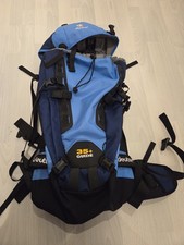 Kletterrucksack Deuter Rucksack - Konvolut - Helm / Gurt / Pickel / Taschen