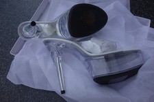 High Heels Pantoletten Plateau