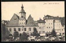 Ansichtskarte Jena, Markt mit