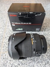 Sigma 18-125 mm F3.8-5.6 DC Objektiv A-Bajonett Kratzer