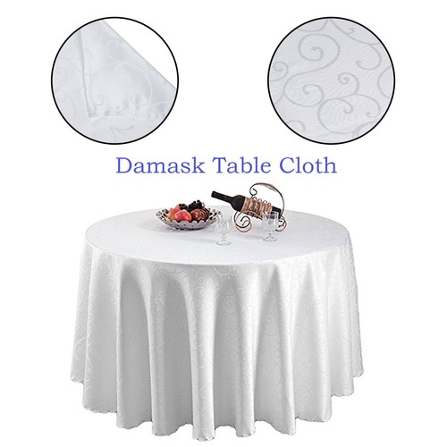 Runde tischdecke polyester - runde,
