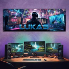 vz60 Leinwandbild Gamer Bild