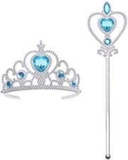 Prinzessin Elsa die Schneekönigin Dress Up Accessoires - 2 Stück Geschenk-Set...