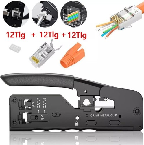 Rj45 crimpzange cat7 - +12,
