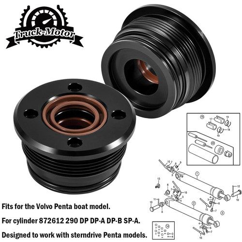 Trim zylinder ram rebuild kit - trim,