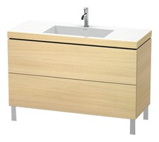 Duravit L-Cube C-Bonded Set 2 Auszüge mit Hahnloch 1200 x 480 x 698 mm -...