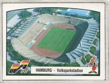 30	Hamburg	Stadium - cut out ✂ - Panini UEFA EURO 88 Germany
