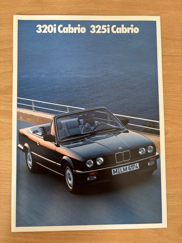 Prospekt bmw e30 - bmw, 320i