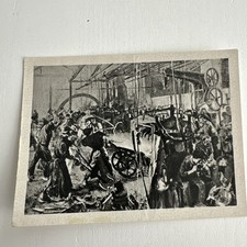 SAMMELBILD DDR 1955 - Bild 7- Adolf Menzel: „Das Eisenwalzwerk“