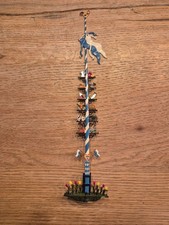 Zinn Maibaum  Wilhelm  Schweizer  1991 Bayern Flachfigur 24cm