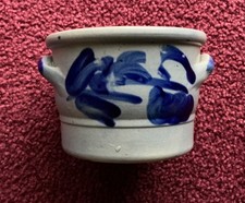 Steingut Schmalztopf Deko