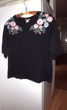 T -Shirt mit Stickerei , H & M