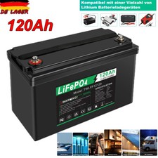 120AH LiFePO4 Akku 12V BMS