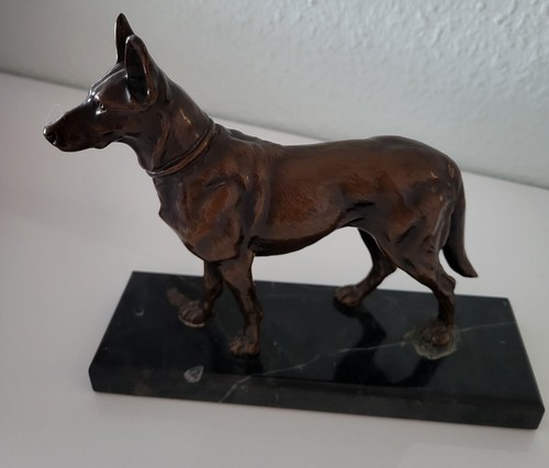 Schäferhund bronze auf - schäferhund,