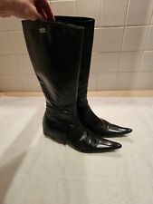 Aparter Stulpenstiefel, 37, schwarz, Buffalo, kaum getragen, Leder.