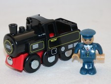 Dampf Lok mit bewegli Figur