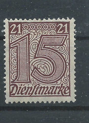 Deutsches reich 1920 18 - deutsches,