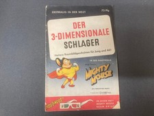 Mondial: 3-D BILDERHEFT 1: Mighty Mouse (50er Jahre) inkl. 3-D-Brille   [6180]