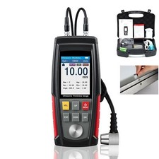 Digitales Ultraschall Dickenmessgerät Tester 1.0-225mm für Metallstahl Glas PVC