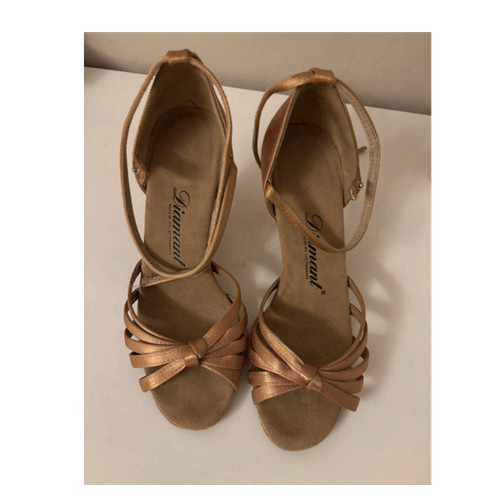 Diamant tanzschuhe kupfer - diamant,